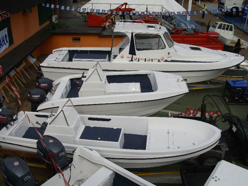 MS Series Boat on the water